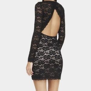 Express NWT lace bodycon dress Size-L